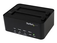 StarTech.com Estación de Conexión Duplicador Borrador Autónomo USB 3.0 de Discos Duros SSD SATA 2,5