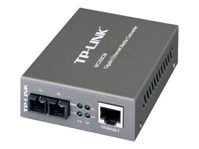  TP-LINK  MC200CM - conversor de soportes de fibra - GigEMC200CM