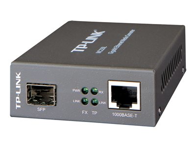  TP-LINK  MC220L - conversor de soportes de fibra - GigEMC220L