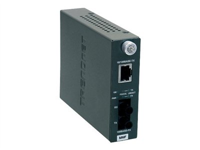  TRENDNET  TFC-110 MST - conversor de soportes de fibra - 10Mb LAN, 100Mb LANTFC-110MST