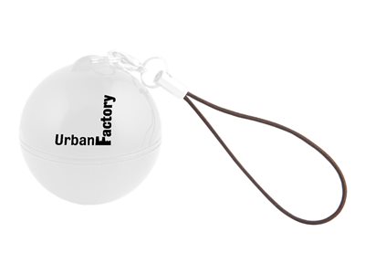  URBAN FACTORY  Music Ball White - transforms any container to a speaker using vibrations - altavoz - para uso portátilUMB02UF