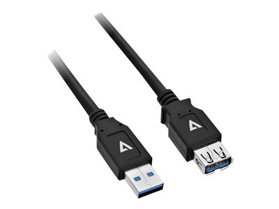  V7  - cable alargador USB - USB Tipo A a USB Tipo A - 2 mV7U3.0EXT-2M-BLK-1E
