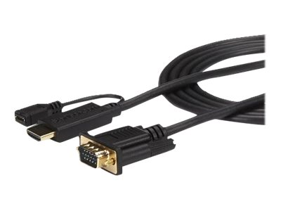 Startech.com Cable de 3m Conversor Activo HDMI a VGA - Adaptador 1920x1200 1080p HD2VGAMM10