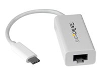 Startech.com Adaptador de Red Ethernet Gigabit USB-C - Adaptador externo USB 3.0 a RJ45 - USB Tipo C a Ethernet - Negro US1GC30W