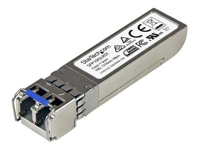 Startech.com Módulo SFP+ Compatible con Cisco SFP-10G-LR - 10GBASE-LR - Fibra Monomodo 10GbE - SFP+ Ethernet Gigabit de 10Gb - LC 10km - 1310nm - Cisco Firepower, ASR9000, C9300 DDM SFP10GLRST