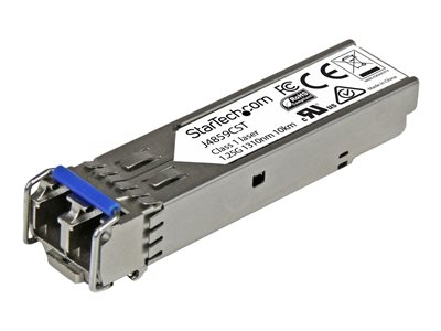 Módulo Transceptor SFP compatible con HPE J4859C - 1000BASE-LX - Monomodo / Multimodo de 1 GbE - SFP Ethernet Gigabit 1Gb - LC - 10km - 1310nm - HPE 1400, 1700, 1820 DDM J4859CST