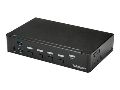 Switch Conmutador KVM de 4 Puertos HDMI 1080p con USB 3.0 SV431HDU3A2