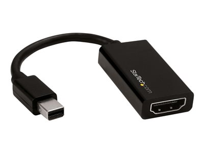 Startech.com Adaptador Mini DisplayPort a HDMI - Conversor de Vídeo Activo mDP 1.4 a HDMI 2.0 - 4K 60Hz - Mini DP o Thunderbolt 1/2 Mac/PC a Monitor/TV HDMI - Dongle mDP a HDMI MDP2HD4K60S
