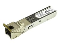 Startech.com Módulo Transceptor SFP Compatible con 453154-B21 de HPE - 1000BASE-T - SFP a RJ45 Cat6 / Cat5e - SFP Ethernet Gigabit de 1Gb - RJ45 100m - HPE 6120XG, 6120G, Flex Fabric 453154B21ST