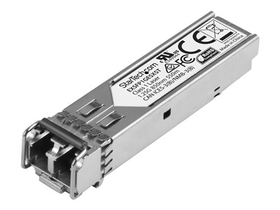 Módulo Transceptor SFP Compatible con el Modelo EX-SFP-1GE-SX de Juniper - 1000BASE-SX - Fibra Multimodo (MMF) de 1GbE - SFP Ethernet Gigabit 1Gb - LC 550m - 850nm - DDM EXSFP1GESXST