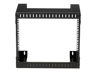 Rack de Servidores Abierto de 8U de Pared - de 19 Pulgadas - de 2 Columnas - con 12 Pulgadas de Profundidad - para Equipo de AV - Panel de Parcheo RK812WALLO
