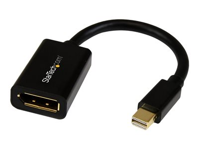 Adaptador Mini DisplayPort a DisplayPort - de Vídeo 4K x 2K - Conversor Mini DP a DP UHD - Convertidor mDP a DP 1.2 - de Ordenador mDP a Monitor DP - Macho a Hembra MDP2DPMF6IN