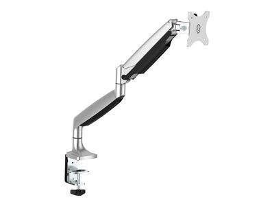 Startech Brazo Ergonómico de Escritorio para Monitor VESA hasta 9kg - de Servicio Pesado - Movimiento Total, Altura Ajustable y Articulado - Aluminio - Abrazadera en C/Ojal - Plata ARMPIVOTHD