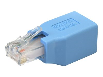 Adaptador Rollover/Consola Cisco para Cable RJ45 Ethernet M/H ROLLOVER