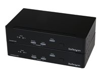 Startech.com Extensor de Consola KVM por Fibra MM (2Km) con USB - Vídeo DVI - Serial y Audio SV565FXDUSA