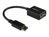 Startech.com Adaptador Conversor de Vídeo DisplayPort DP a VGA HD15 - Convertidor Activo - 1920x1200 DP2VGA2
