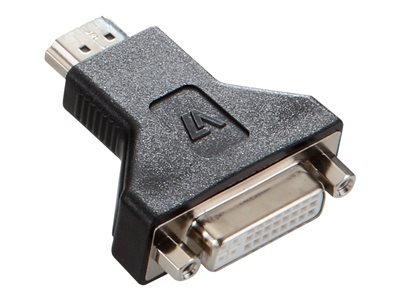 Adaptador de HDMI a DVI-D NEGRO HDMI / DVI-D Dual Link / M / H - Negro V7E2HDMIMDVIDF-ADPTR