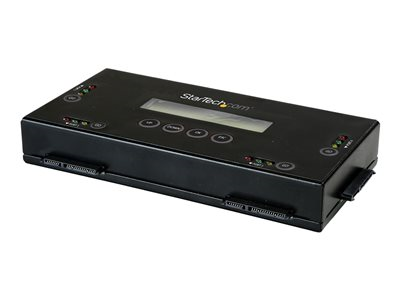 Startech.com Borrador de 4 Bahías para Discos Duros y SSD SATA de 2,5" y 3,5" - Desinfectador Externo de Discos para Borrado Seguro con 9 Modos - Puerto RS232 - Cumple con NIST/DOD y TAA SATERASER4