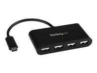 Startech.com Hub Concentrador USB-C a USB A de 4 Puertos - Ladrón Adaptador USB Tipo C a USB A de 4 Puertos - USB 2.0 ST4200MINIC
