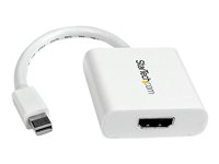 Startech.com Adaptador Conversor de Vídeo Mini DisplayPort DP a HDMI - 1920x1200 - Pasivo - Blanco MDP2HDW