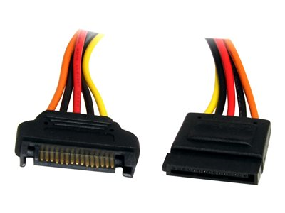 Startech.com Cable de 30cm de Extensión de Alimentación Corriente SATA - 15 pines SATAPOWEXT12