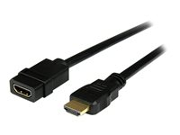 Startech.com Cable de 2m Extensor HDMI - Cable HDMI Macho a Hembra - Cable Alargador HDMI 4K - Cable HDMI con Ethernet UHD 4K 30Hz Macho a Hembra - Cable HDMI 1.4 de Alta Velocidad HDEXT2M