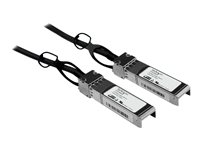 Startech.com Cable de 2m Twinax Direct Attach SFP+ a SFP+ - 10G Compatible con Cisco SFP-H10GB-CU2M - DAC de Cobre SFP+ 10GbE - DAC Pasivo de Bajo Poder 10Gbps Firepower ASR920 ASR9000 SFPCMM2M