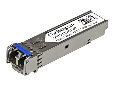 Startech.com Módulo Transceptor SFP Compatible con el Modelo GLC-LH-SM de Cisco - 1000BASE-LX / LH - SFP Ethernet Gigabit de 1Gb - LC - 10km - 1310nm - Cisco IE3400, IE3300, IE3200 SFPGLCLHSMST