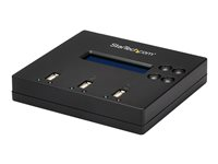 Startech.com Clonador Autónomo 1:2 para Memorias USB - Copiador de Unidades de Memoria USB - Copia Sector por Sector de Sistema y Ficheros - 1,5 GB/min - Borrado de 3 Pasos - Pantalla LCD USBDUP12