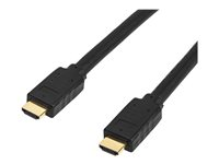Startech.com Cable de 15 metros HDMI con ethernet de alta velocidad Activo 4K de 60Hz - Cable HDMI CL2 para Instalación en Pared - Cable UHD Largo Durable - HDR de 18Gbps - Negro HD2MM15MA