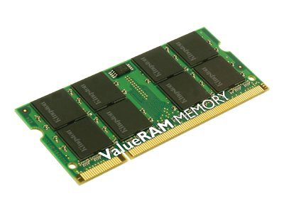 Kingston ValueRAM - DDR2 - módulo - 2 GB - SO-DIMM de 200 contactos - 667 MHz / PC2-5300 - sin búfer KVR667D2S5/2G