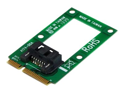 Startech.com Adaptador mSATA a SATA para Disco Duro o SSD - Tarjeta Conversora Mini SATA a SATA MSAT2SAT3