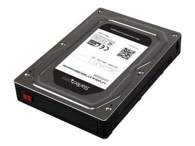 Startech.com Adaptador Caja para Discos Duros o SSD de 2,5" a 3,5" SATA - Convertidor para Disco Duro Externo para Unidades de hasta 12,5mm de Altura 25SAT35HDD