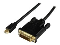 Startech.com Cable de 91cm Adaptador Activo de Vídeo Externo Mini DisplayPort a DVI - 1920x1200 - Negro MDP2DVIMM3BS