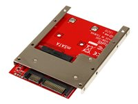 Startech.com Adaptador Conversor de SSD mSATA a SATA de 2,5 Pulgadas - Convertidor SAT32MSAT257