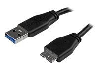 Startech.com Cable micro USB 3.0 delgado de 2m USB3AUB2MS