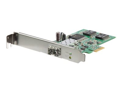 Startech.com Tarjeta PCI Express Adaptadora de Red Gigabit con 1 Puerto SFP Abierto - NIC Ethernet PCI-E de Fibra PEX1000SFP2