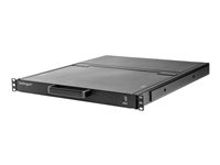 Consola KVM HD 1080p de Montaje en Rack de Servidores - Teclado QWERTY - KVM de 1 Puerto VGA con Monitor LCD de 17" - Switch KVM 1U con Cables - USB - MTBF 50000 RKCONS17HD