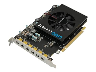 Sapphire GPRO 6200 - tarjeta gráfica - GPRO 6200 - 4 GB 32258-00-21G