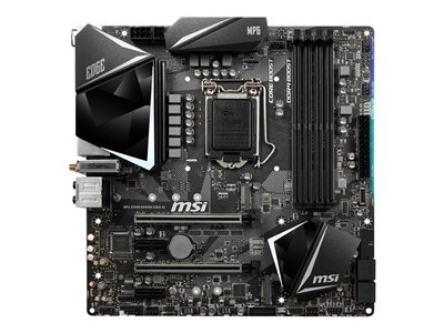 MSI MPG Z390M GAMING EDGE AC - placa base - micro ATX - LGA1151 Socket - Z390 911-7B50-001