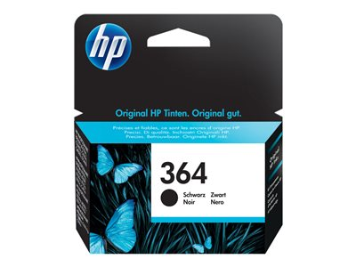 HP 364 - negro - original - cartucho de tinta CB316EE#ABE