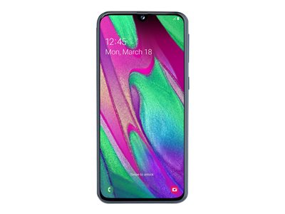 Samsung Galaxy A40 - Enterprise Edition - negro - 4G smartphone - 64 GB - GSM SM-A405FZKDE30