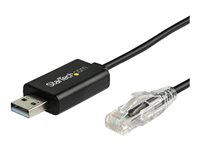 Cable de 1,8m Rollover para Consola Cisco - USB a RJ45 ICUSBROLLOVR
