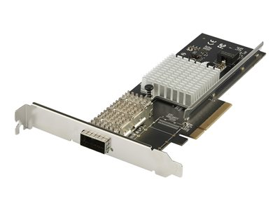 Startech.com Tarjeta de Red QSFP+ 40G 1 Puerto - Adaptador Convergente QSFP+ Abierto Intel XL710 - NIC PCIe 40 Gigabit Ethernet - Tarjeta LAN Fibra Óptica - Dell PowerEdge HPE ProLiant PEX40GQSFPI