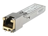 Startech.com Módulo Transceptor SFP Compatible con Cisco GLC-TE - Cobre - 1000BASE-T - SFP a RJ45 Cat6 / Cat5e, 100m, Temperatura Extendida - Cisco Firepower, IE 2000, C9500, C2960 GLCTEST