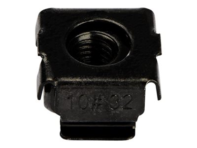 Paquete de 50 Tornillos 10-32 para Armario Rack de Servidores - Color Negro CABCAGENUTS1032