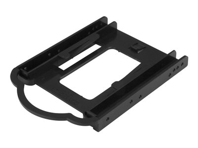 Startech.com Bracket de Montaje para Discos Duros / SSD de 2,5" en Bahías de 3,5 Pulgadas - Paquete de 5 - Sin Herramientas - Juego de Montaje de Unidades de Disco Duro BRACKET125PTP