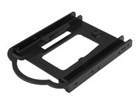 Startech.com Bracket de Montaje para Discos Duros / SSD de 2,5" en Bahías de 3,5 Pulgadas - Paquete de 5 - Sin Herramientas - Juego de Montaje de Unidades de Disco Duro BRACKET125PTP