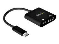 Cable de 1m USB-C a DisplayPort 1.4 HBR3 con Entrega de Alimentación PD de 60W - Convertidor Adaptador de Vídeo USB Tipo C 8K60Hz/4K120Hz - Compatible Thunderbolt 3 CDP2DP14UCPB