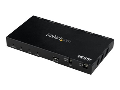 Startech.com Divisor HDMI de 2 Puertos - de 4K 60Hz con Escalador Incorporado ST122HD20S